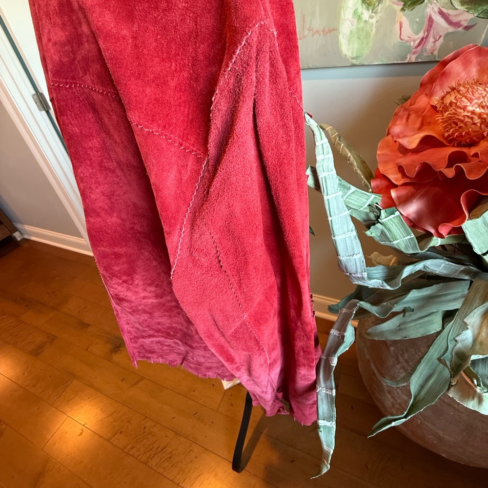 Red Suede Jacket - image 7